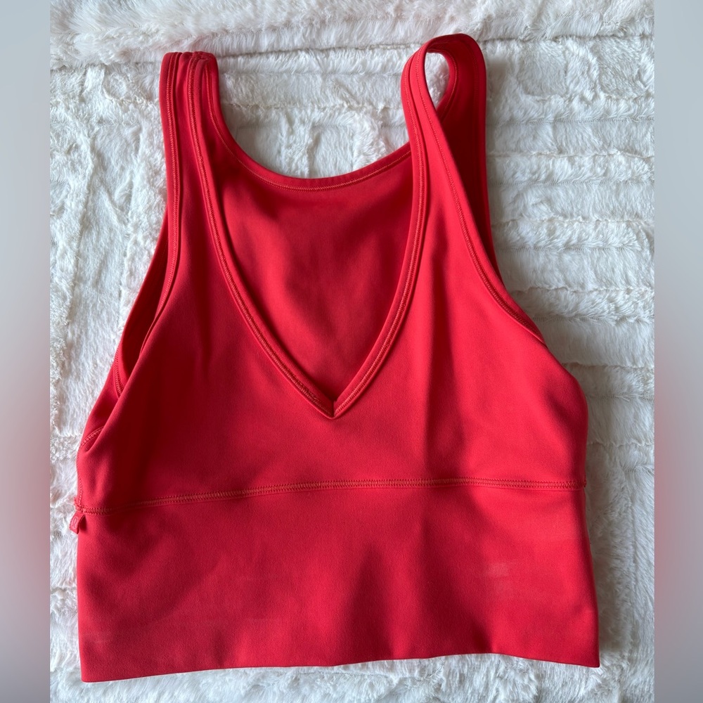 lululemon athletica Red Sports Bra